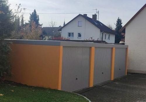 Modernisierte Garage