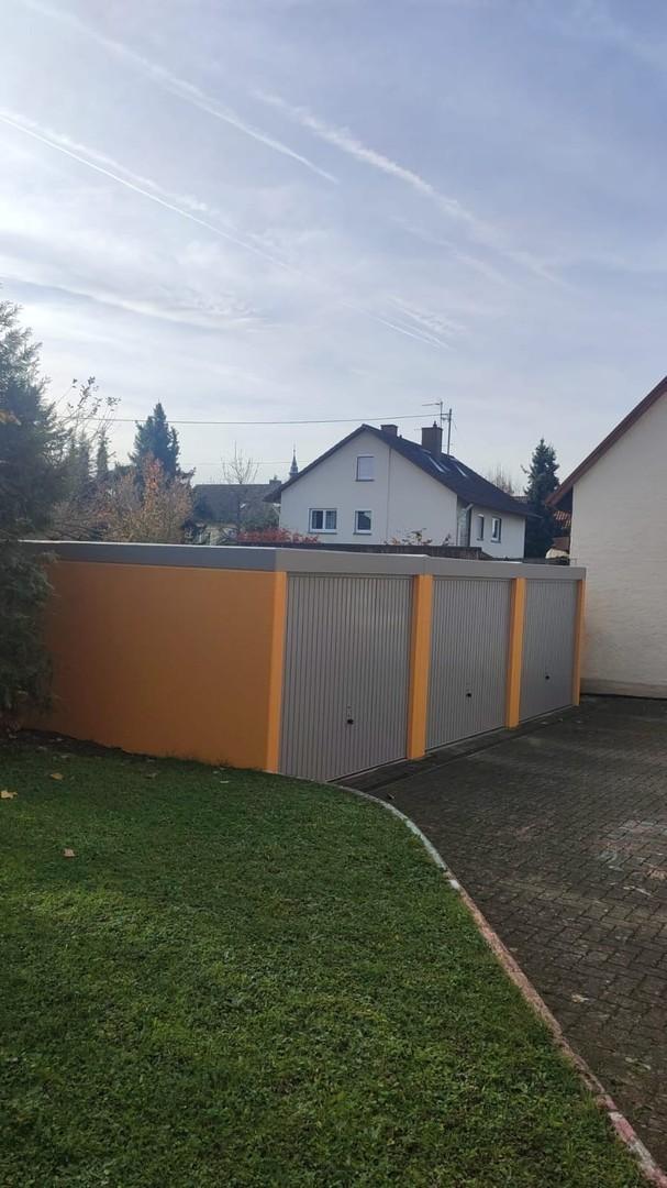 Modernisierte Garage