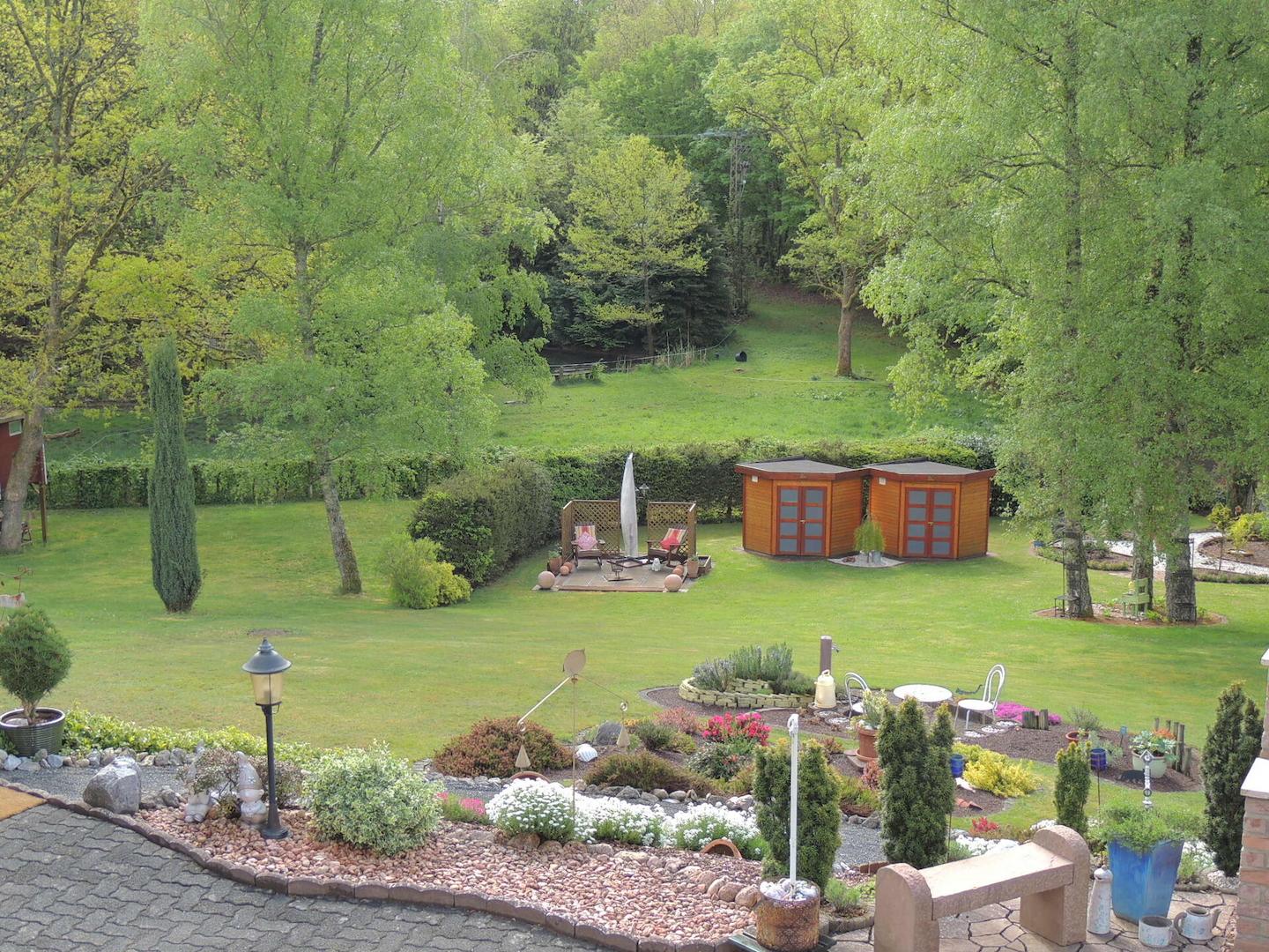Blick in den Garten