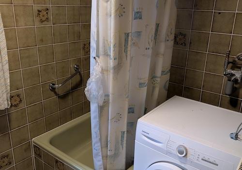 Dusche, Waschmaschine