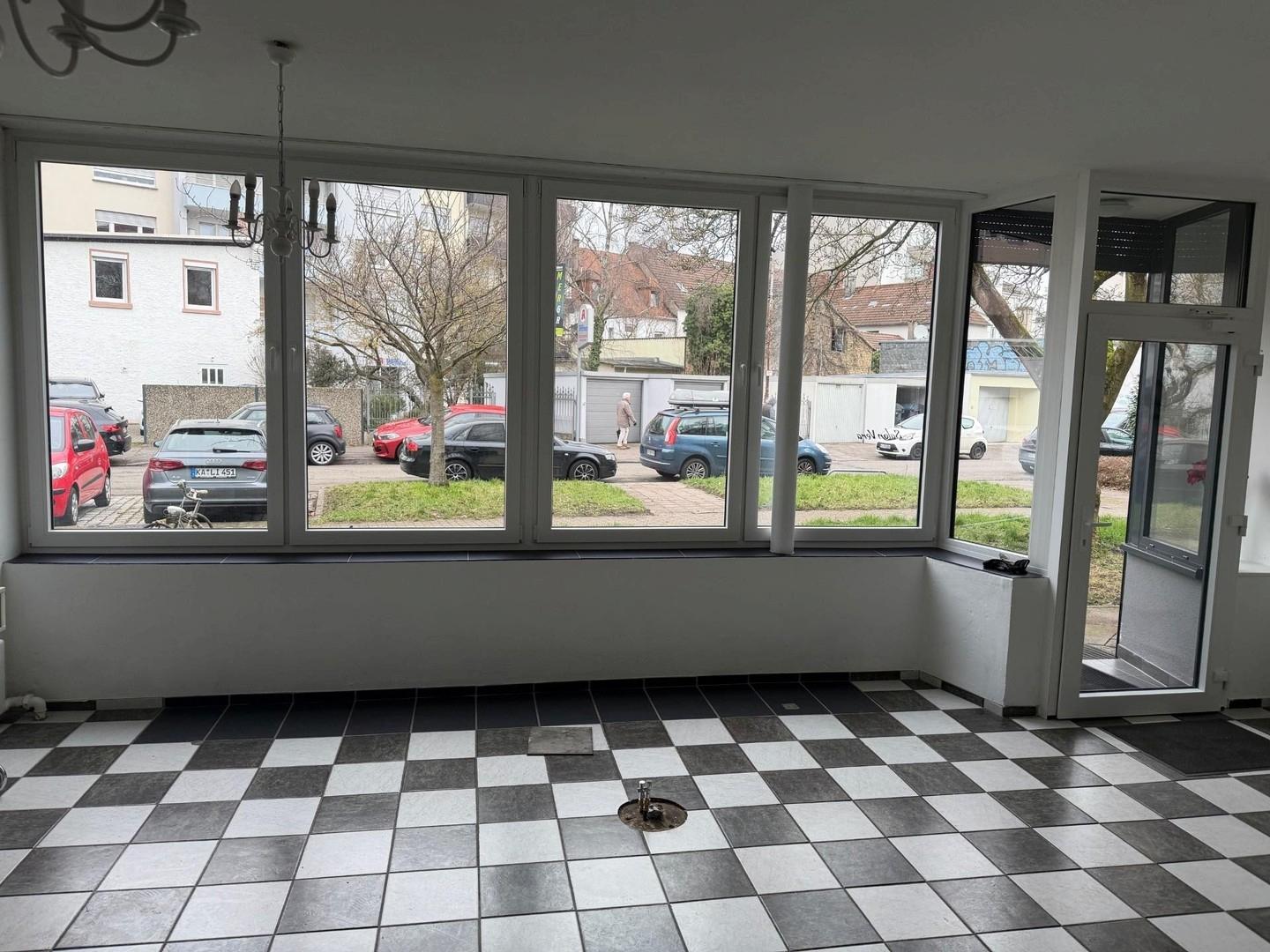 Schaufensterfront innen