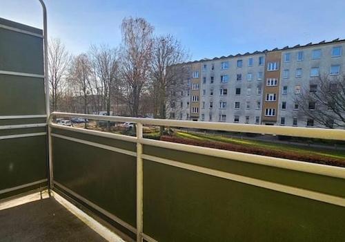 Aussicht vom Balkon