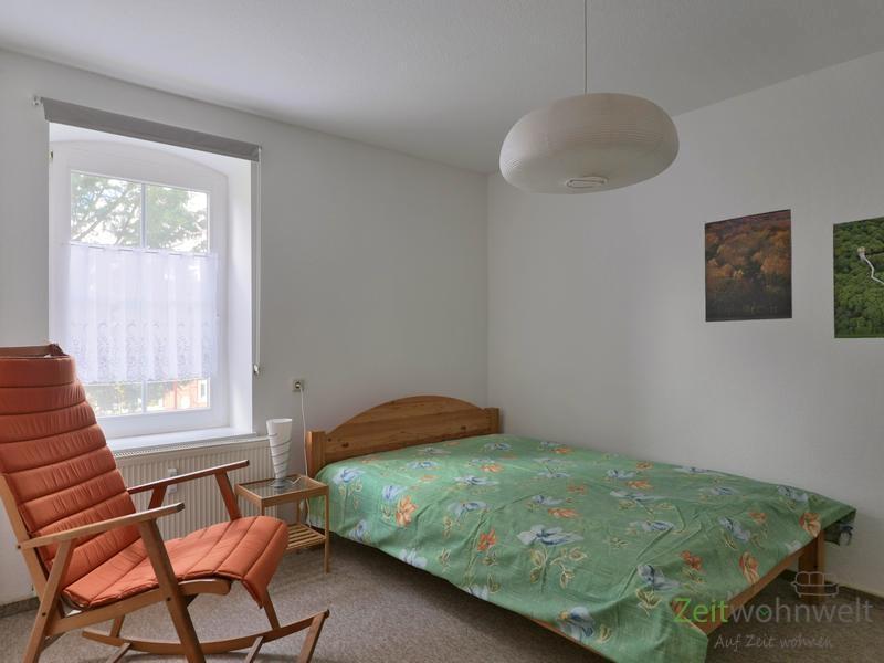 Blick ins Schlafzimmer