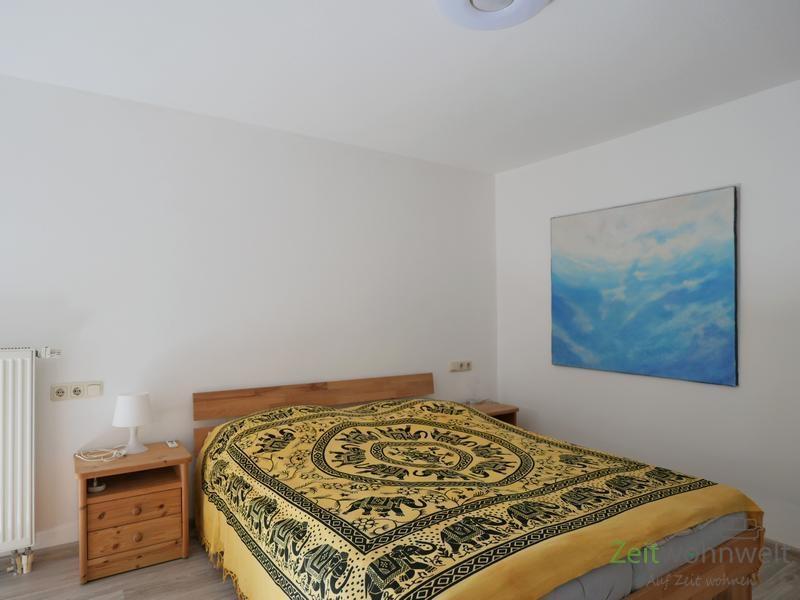 Blick ins Schlafzimmer