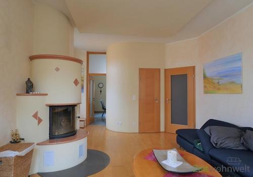 Wohnzimmerblick zur Küche