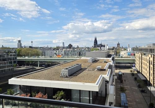 Blick vom Balkon Richtung DOM