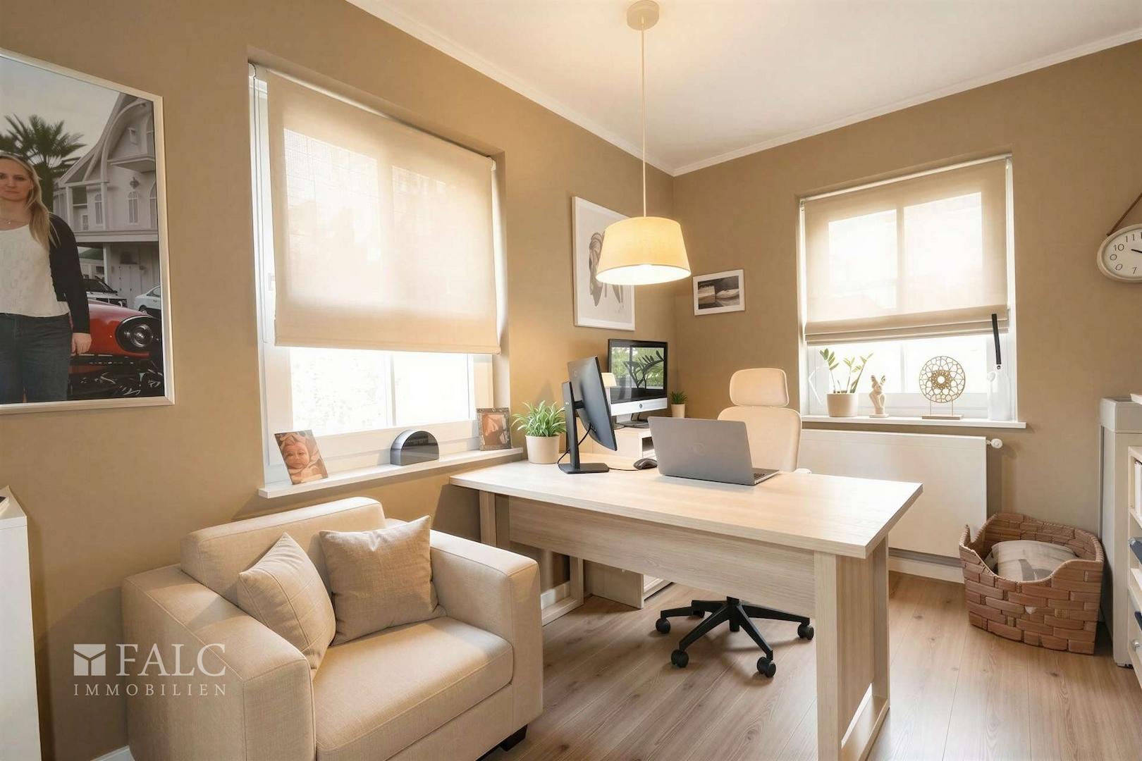 Arbeitszimmer OG- (KI generiert)
