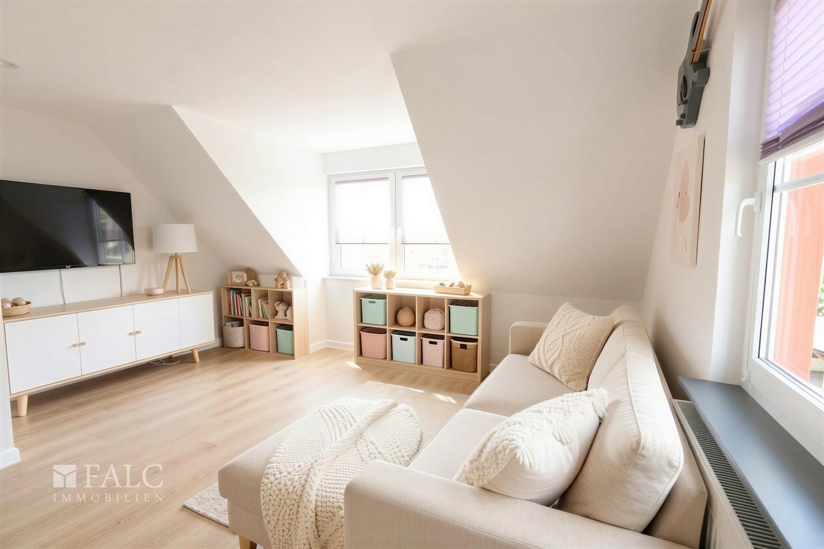 Wohnzimmer DG- (KI generiert)