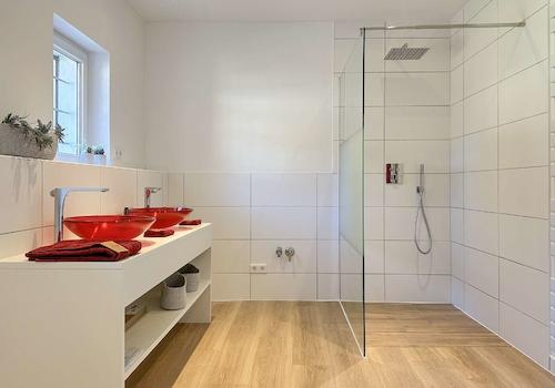 Ebenerdige Dusche