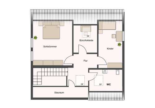 Grundriss - Obergeschoss