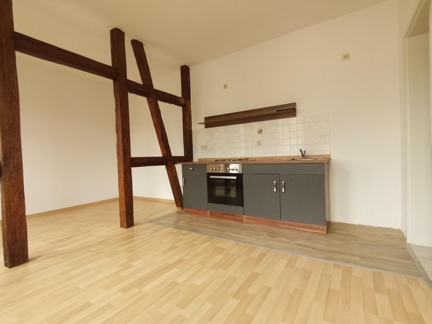 Apartment mit kleiner Küche