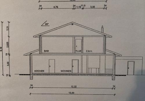 Grundriss Seitenschnitt