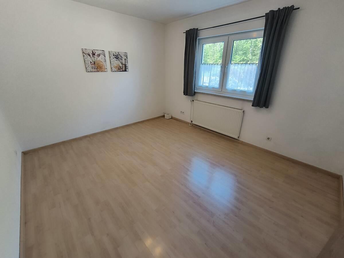 Das Schlafzimmer mit Rollade