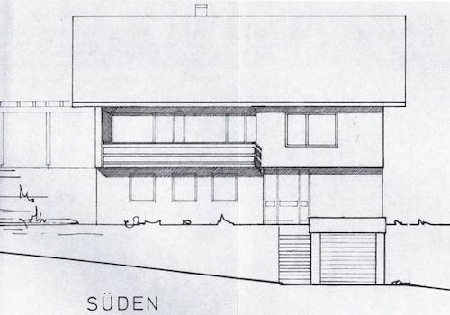 Ansicht von Süden