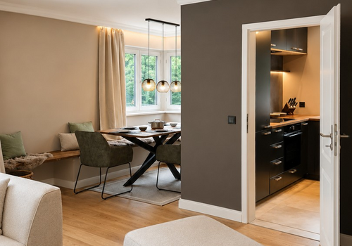 Wohnzimmer/Essbereich 