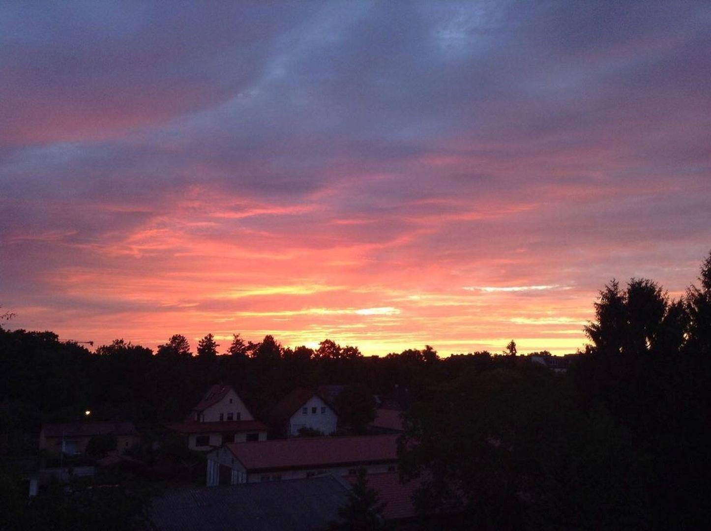 Ausblick Gartenseite