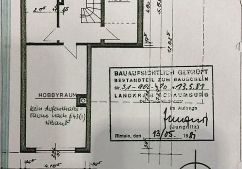 Grundriss Keller