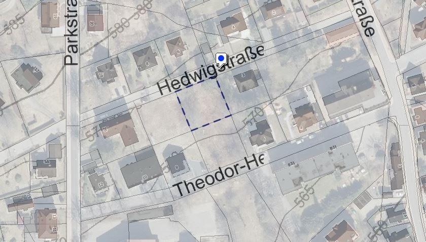 Hedwigstraße Karte und Luftbild