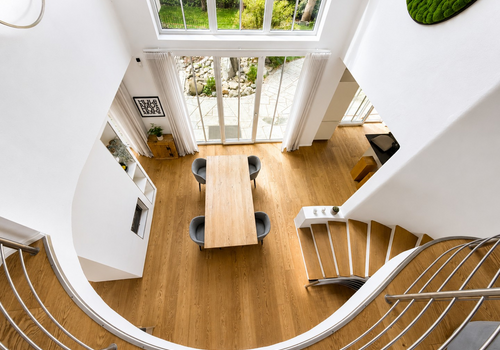 Blick von Galerie