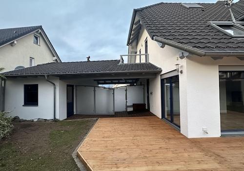 Haus Gartenansicht