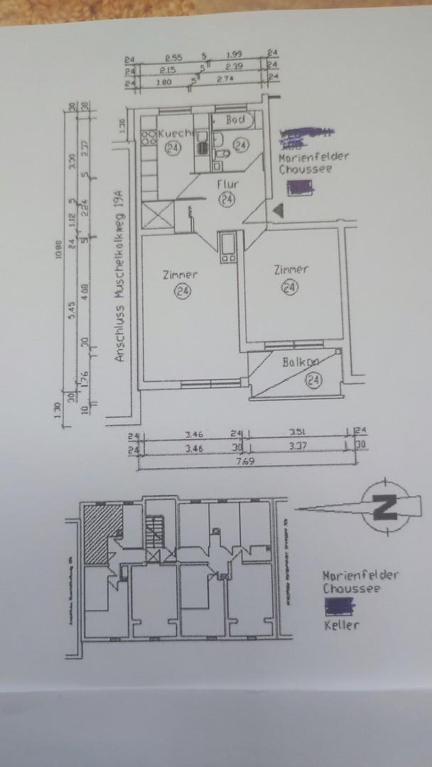 Grundriss Wohnung