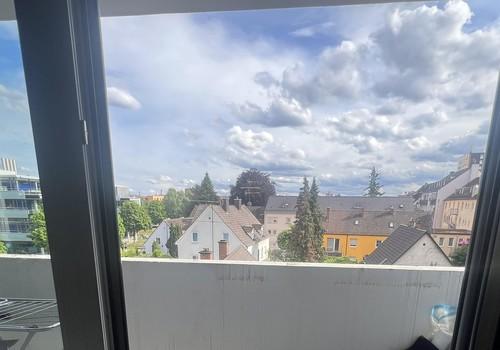 Aussicht vom Wohnzimmer 
