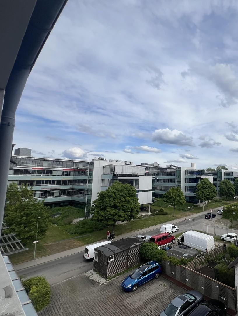 Aussicht vom Balkon