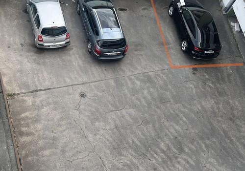KFZ - Stellplatz Ansicht vom B