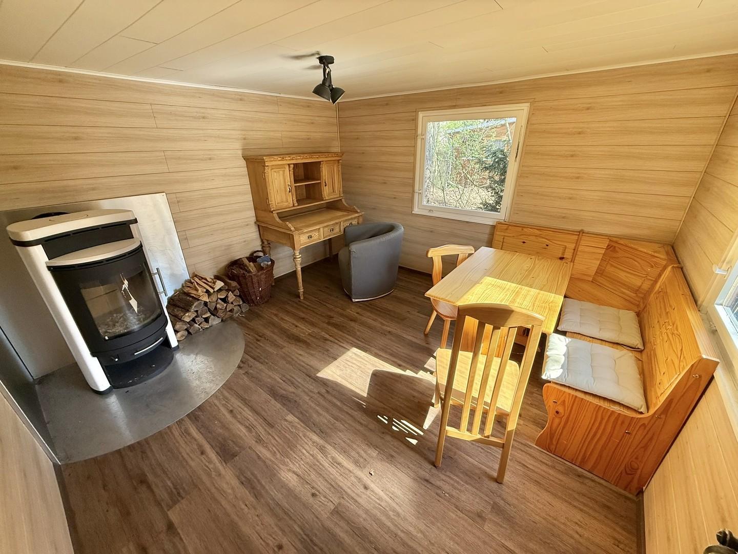 Blockhaus 1 - Wohnzimmer
