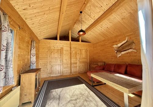 Blockhaus 2 - Wohnzimmer