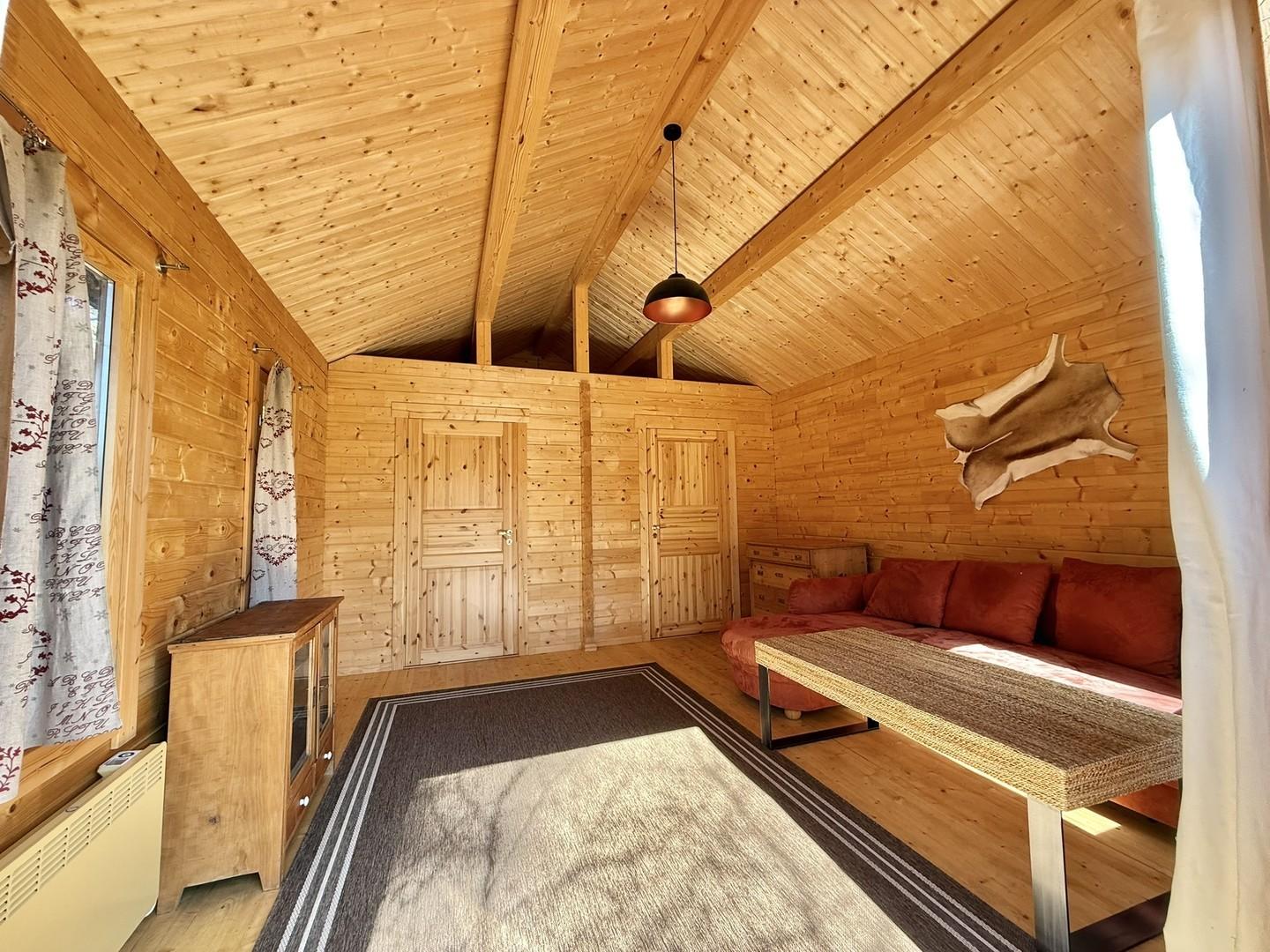 Blockhaus 2 - Wohnzimmer