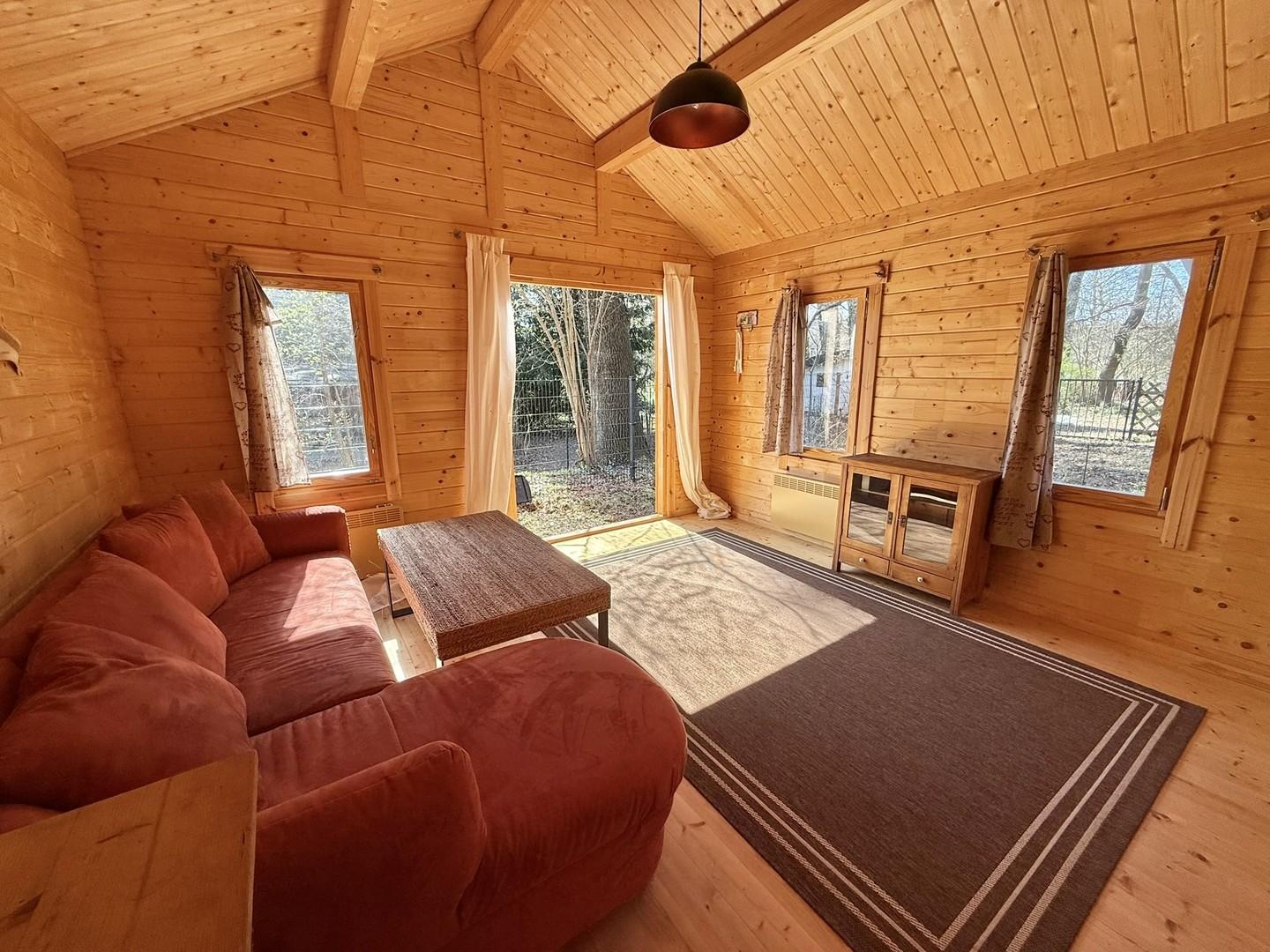 Blockhaus 2 - Wohnzimmer