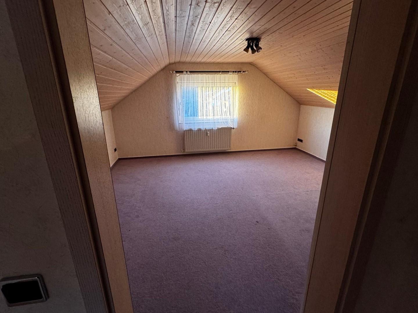 Schlafzimmer Dachgeschoß