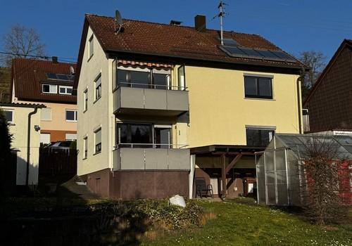 Außenansicht Haus Garten