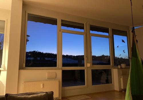 Sonnenuntergang auf dem Sofa