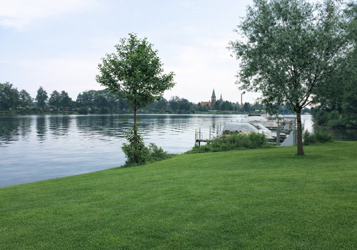 Blick vom gepfl. Uferbereich 