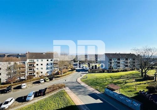 Panoramablick vom Balkon