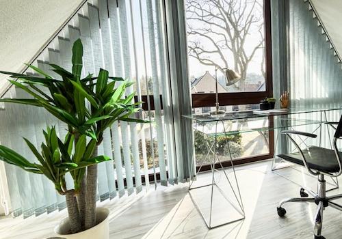 Schöner Platz für das Homeoffice