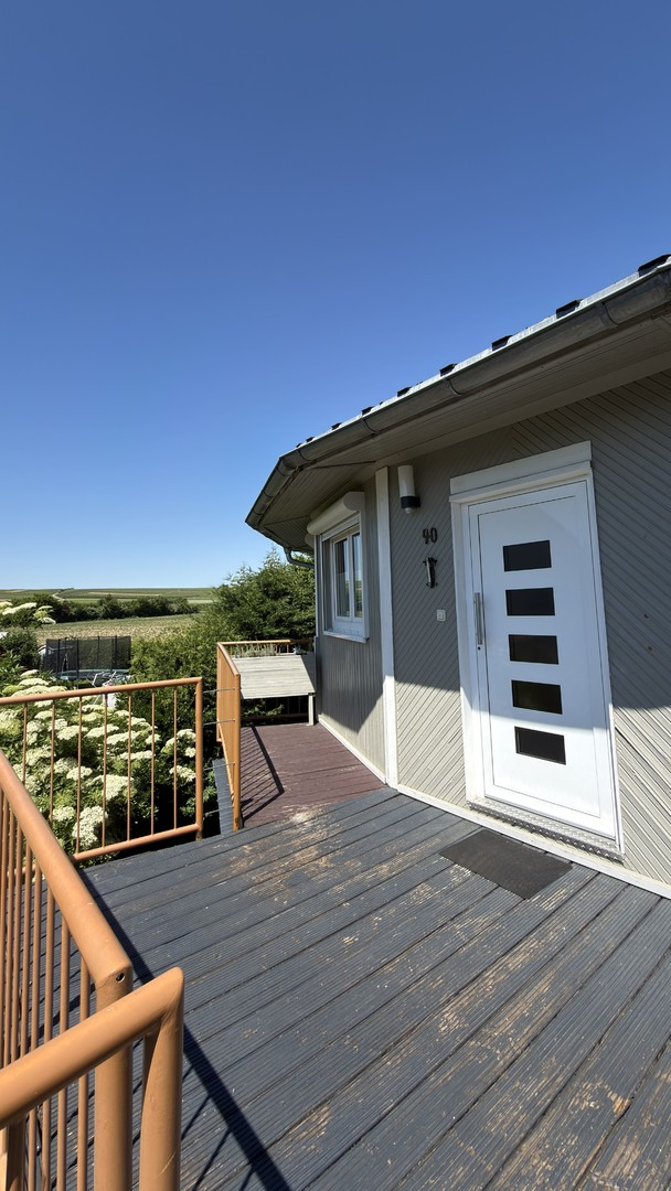 Eingang mit Terrasse
