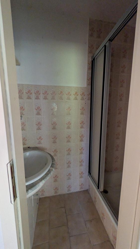 Duschbad der Einliegerwohnung