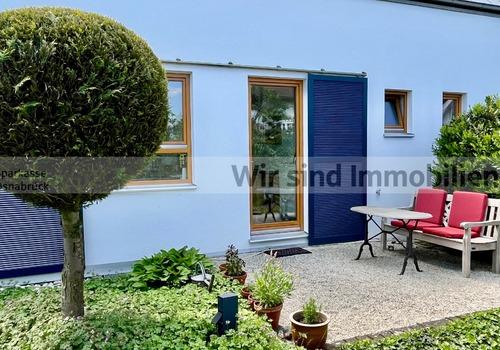 Terrasse mit Zugang zur Küche
