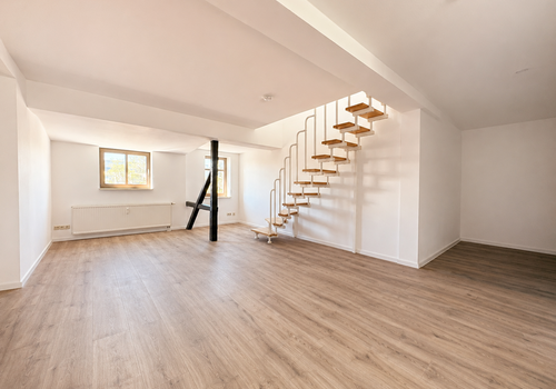 Vision: Wohnzimmer mit neuem Boden