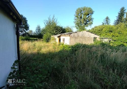 Garten mit Schuppen 