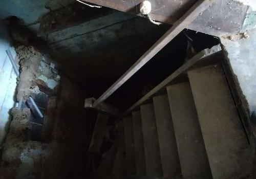 Treppenabgang Keller