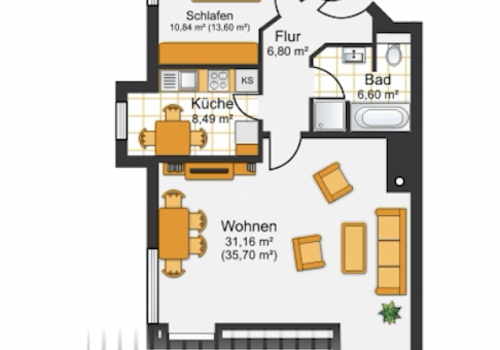 Grundriss WHG