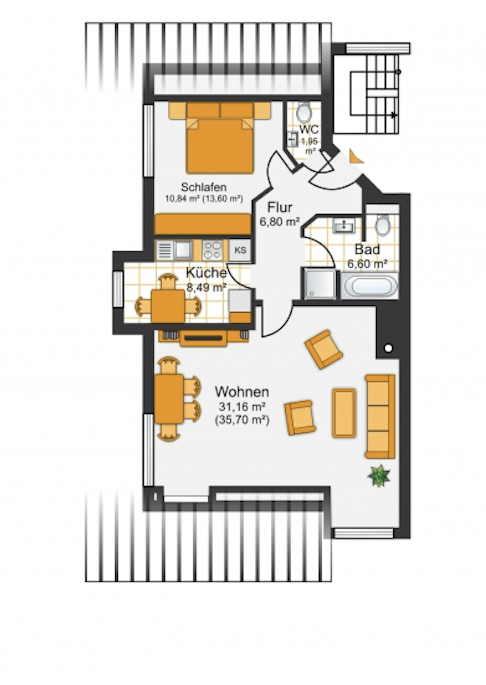 Grundriss WHG