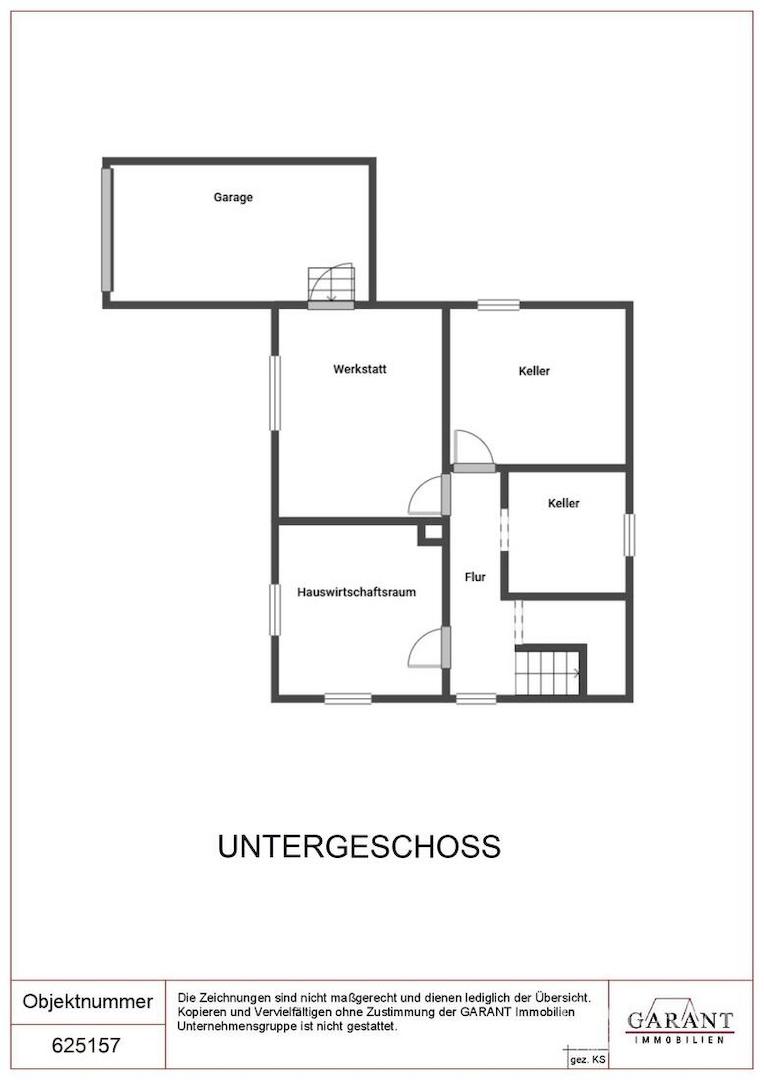 Grundriss Untergeschoss