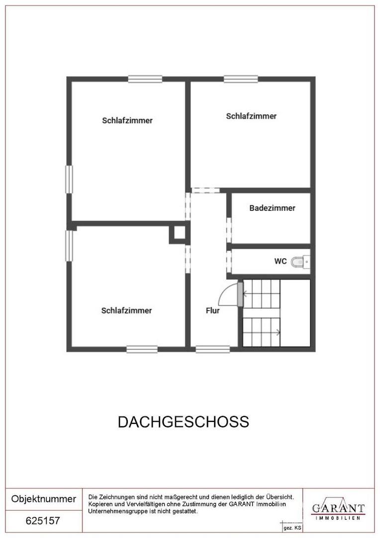 Grundriss Dachgeschoss