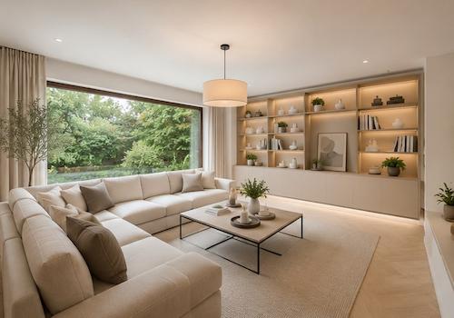 Visualisierung Wohnzimmer