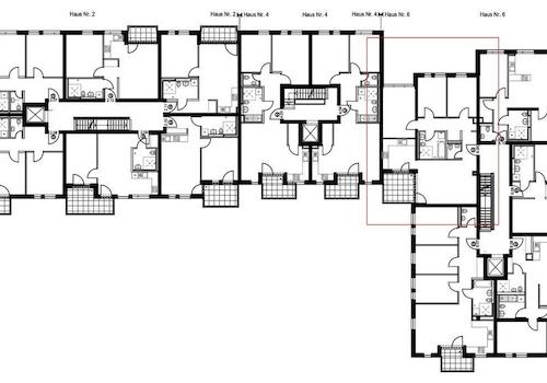 Lage der Wohnung im Haus